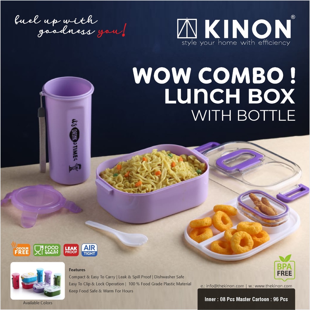 WOW Lunch Box Tumbler Combo