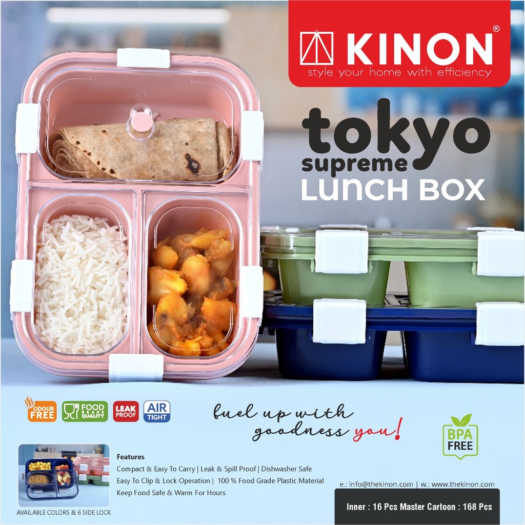 Tokyo Supreme Lunch box - Deluxe 6lock