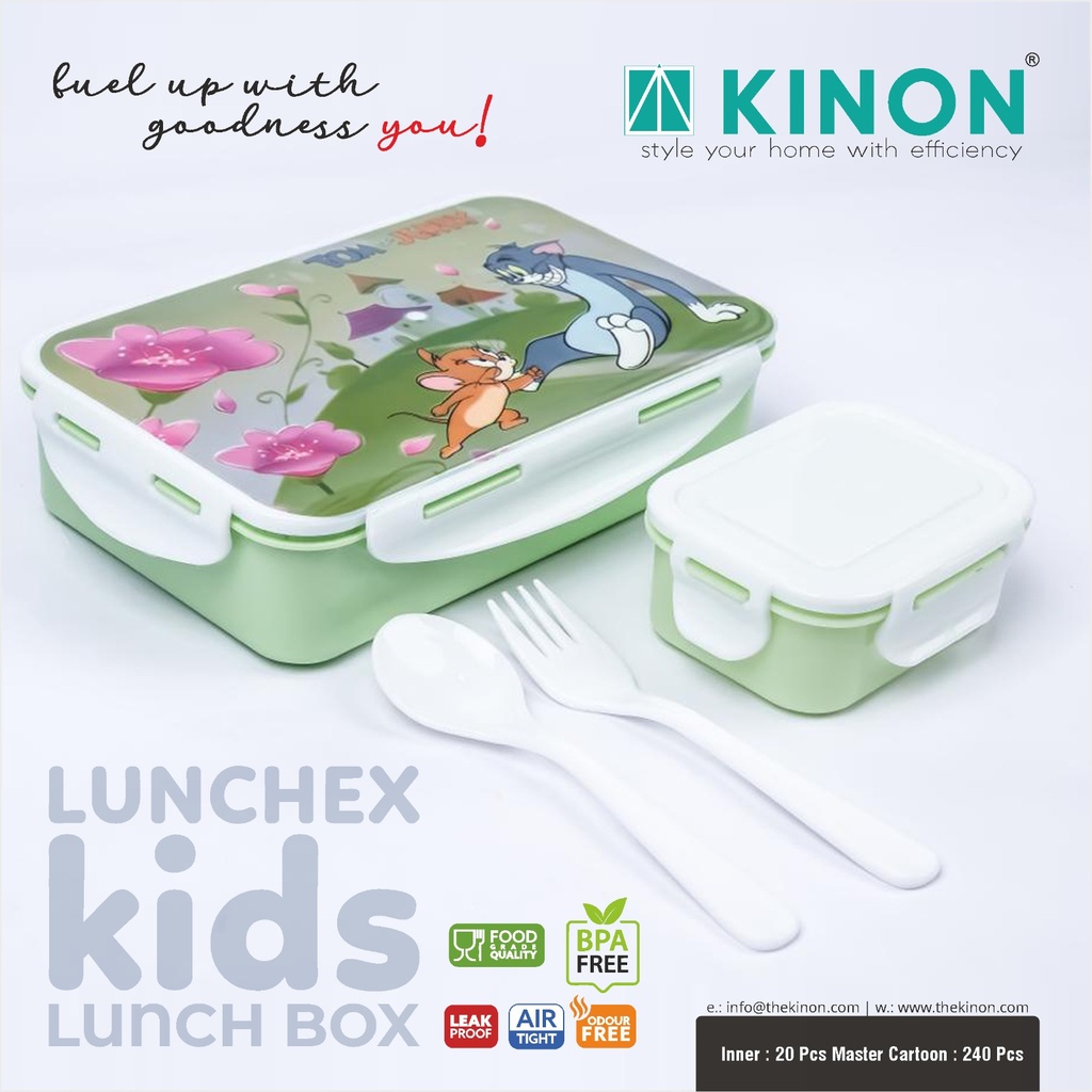 Lunchex Kids Lunch Box - Mix Print 