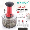Square Push chopper 700ml - deluxe