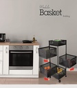 5 Layer Kitchen Trolley (Square - Model)