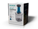 Square Push chopper 1100ml - deluxe