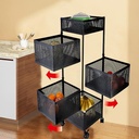 5 Layer Kitchen Trolley (Square - Model)