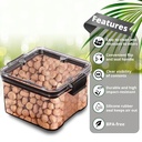 Air Tight Lock & Seal Container 400ML (Pack Of 4)