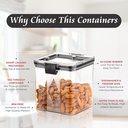 Air Tight Lock & Seal Container 700Ml (PACK OF 4)