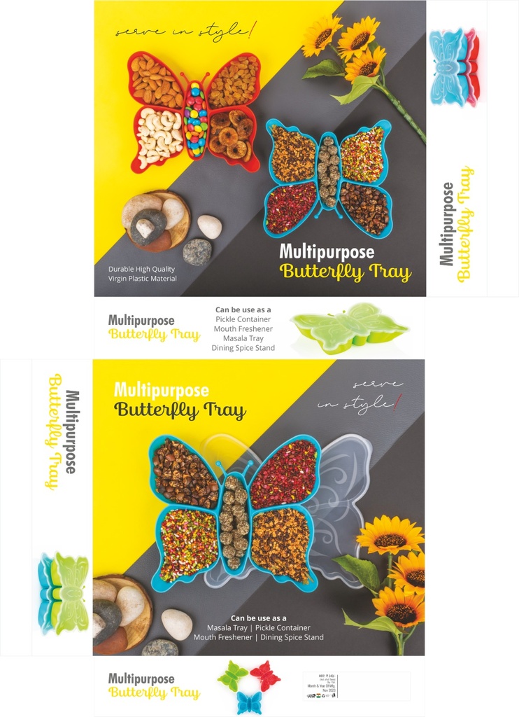 Butterfly Dry Fruit Box