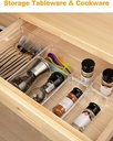 Clear Drawer Organizer 16set