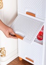Cabinet Drawer 6 Layer - Ivory Colour(OffWhite)