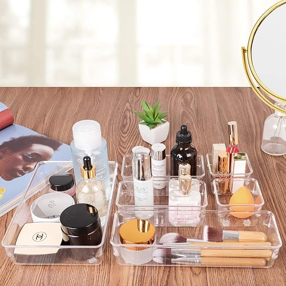 Clear Drawer Organizer 5set