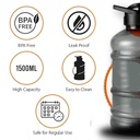 Hulk Gym Bottle 1.5 Liter - Loose