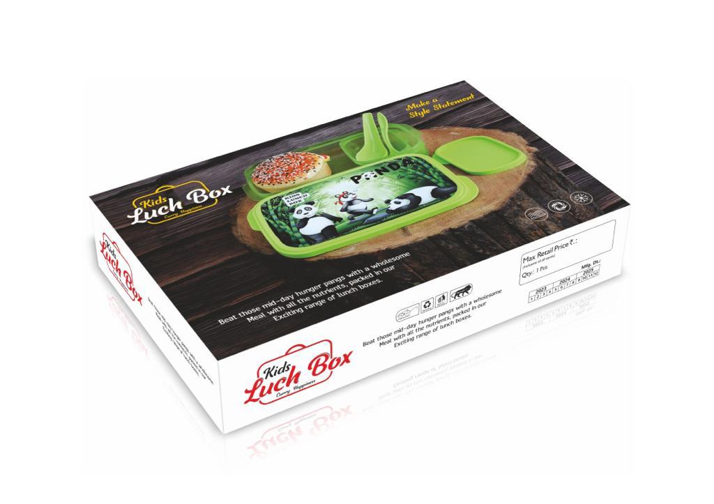 Locket Divine Lunch Box  - Mix Print 