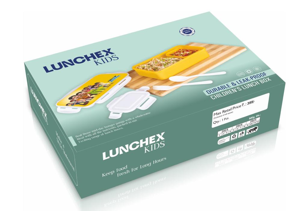 Lunchex Kids Lunch Box - Mix Print 