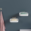 Plastic Soap Dish (Pack of 2)