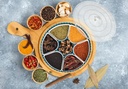 REVOVLING STAR DRY FRUIT BOX 