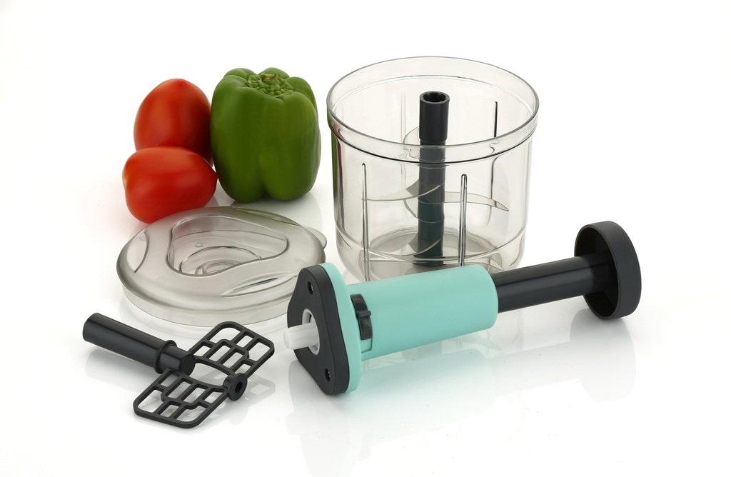 Round Push Chopper -1200ml 