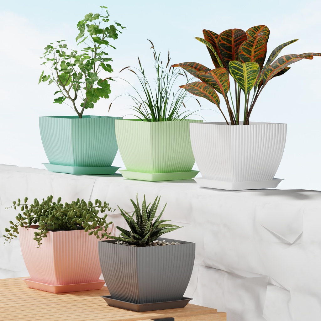 SQ Flower Pot (Pack of 5)