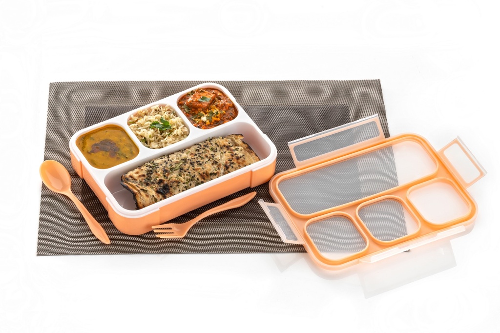 4 Compartment Lunch Box 
