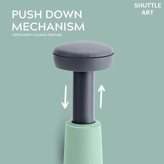 Square Push chopper 1100ml - deluxe