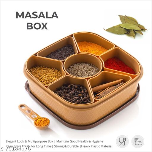 Square Spices Box