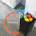 4 Layer Kitchen Trolley (Square - Model)