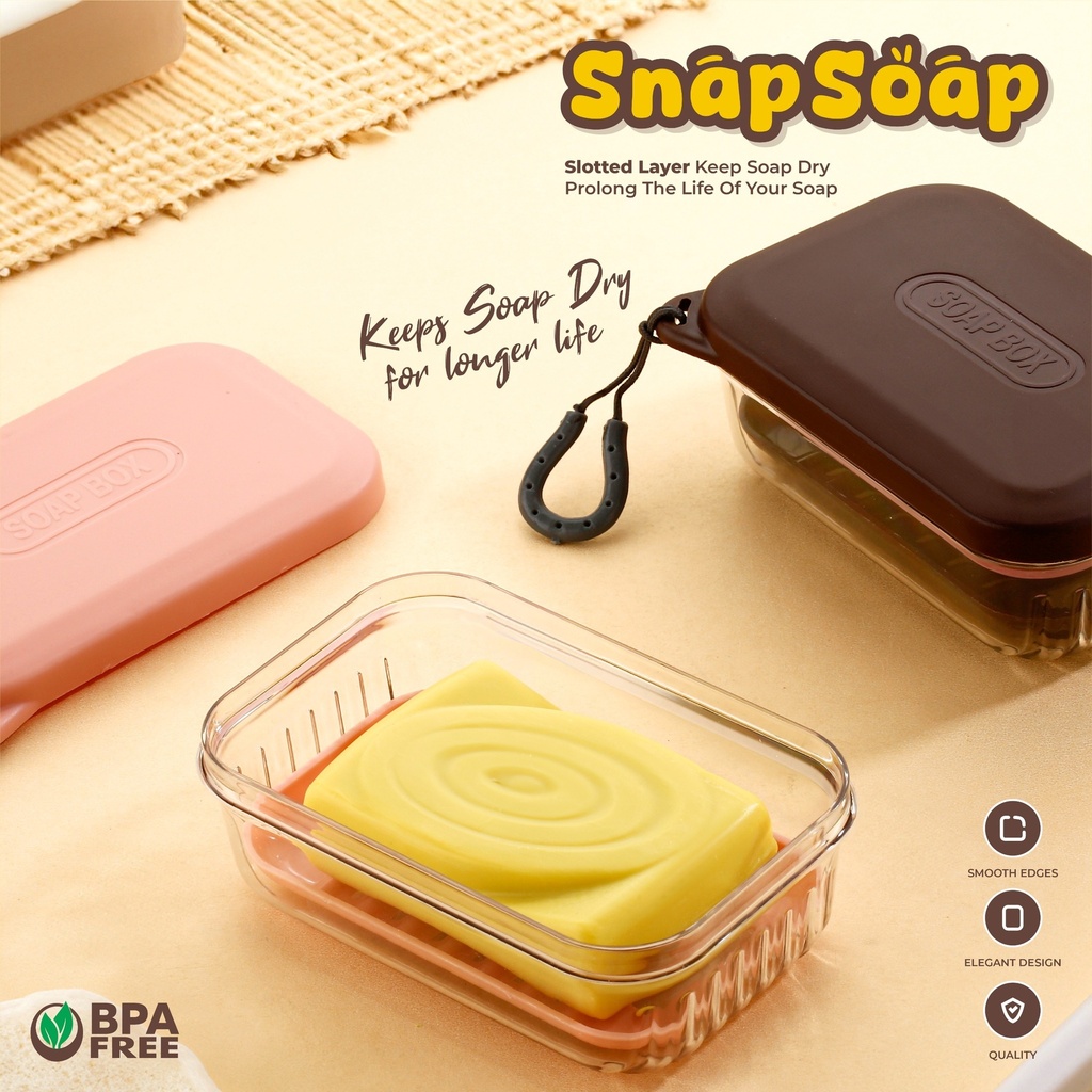 Traveling Snapsoap Case Box 