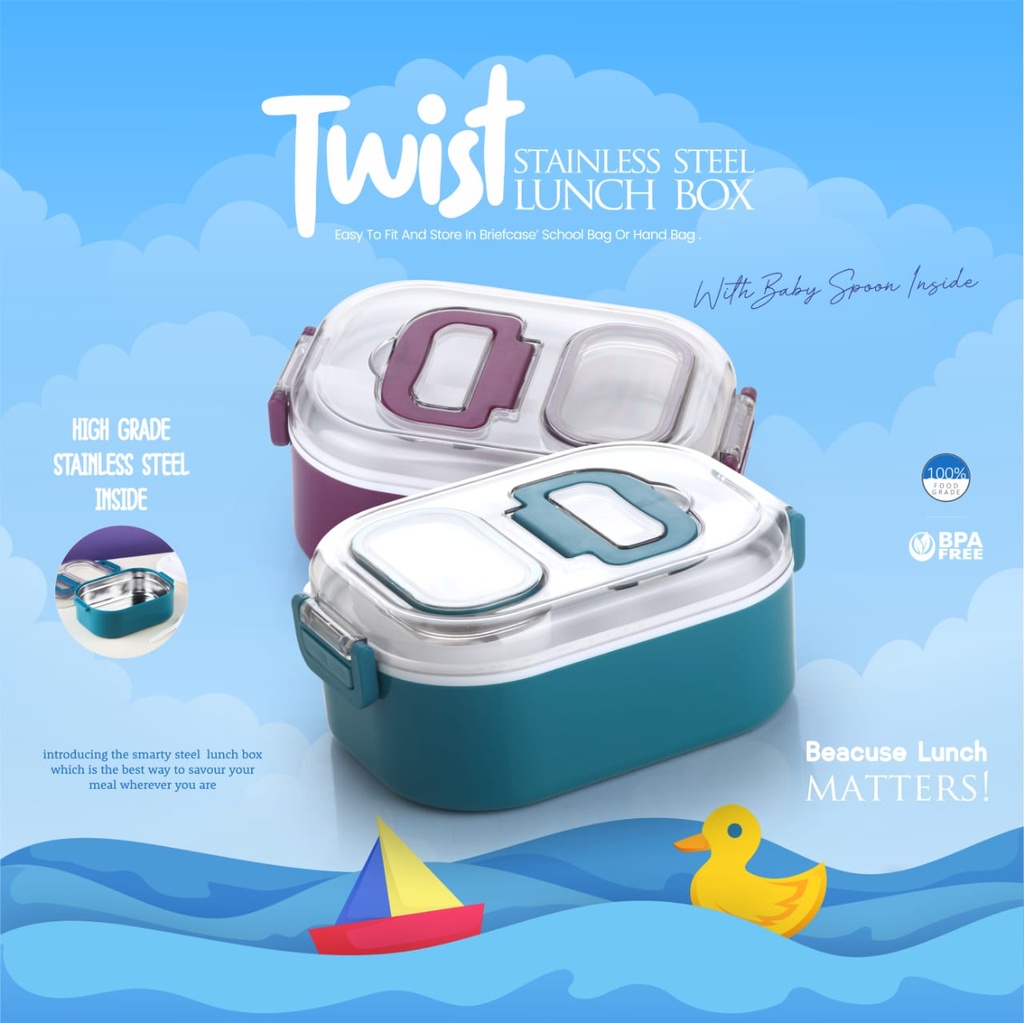 Twist Lunch Box SS Lunch Box