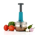 Side Lock Push Chopper 800ml - Deluxe 