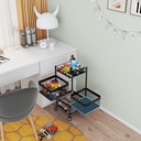 3 Layer Kitchen Trolley (Square - Model)
