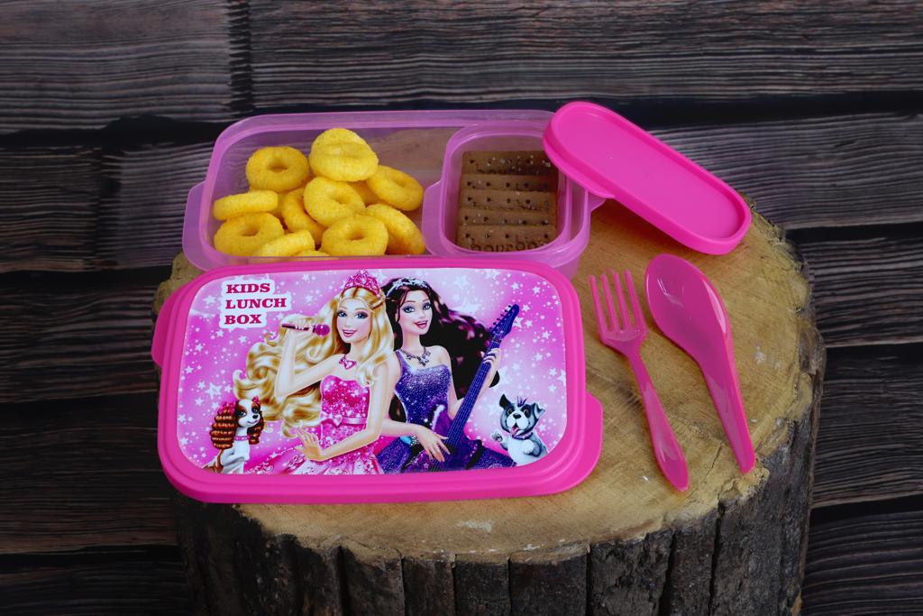 Locket Divine Lunch Box  - Mix Print 