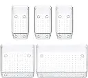 Clear Drawer Organizer 5set