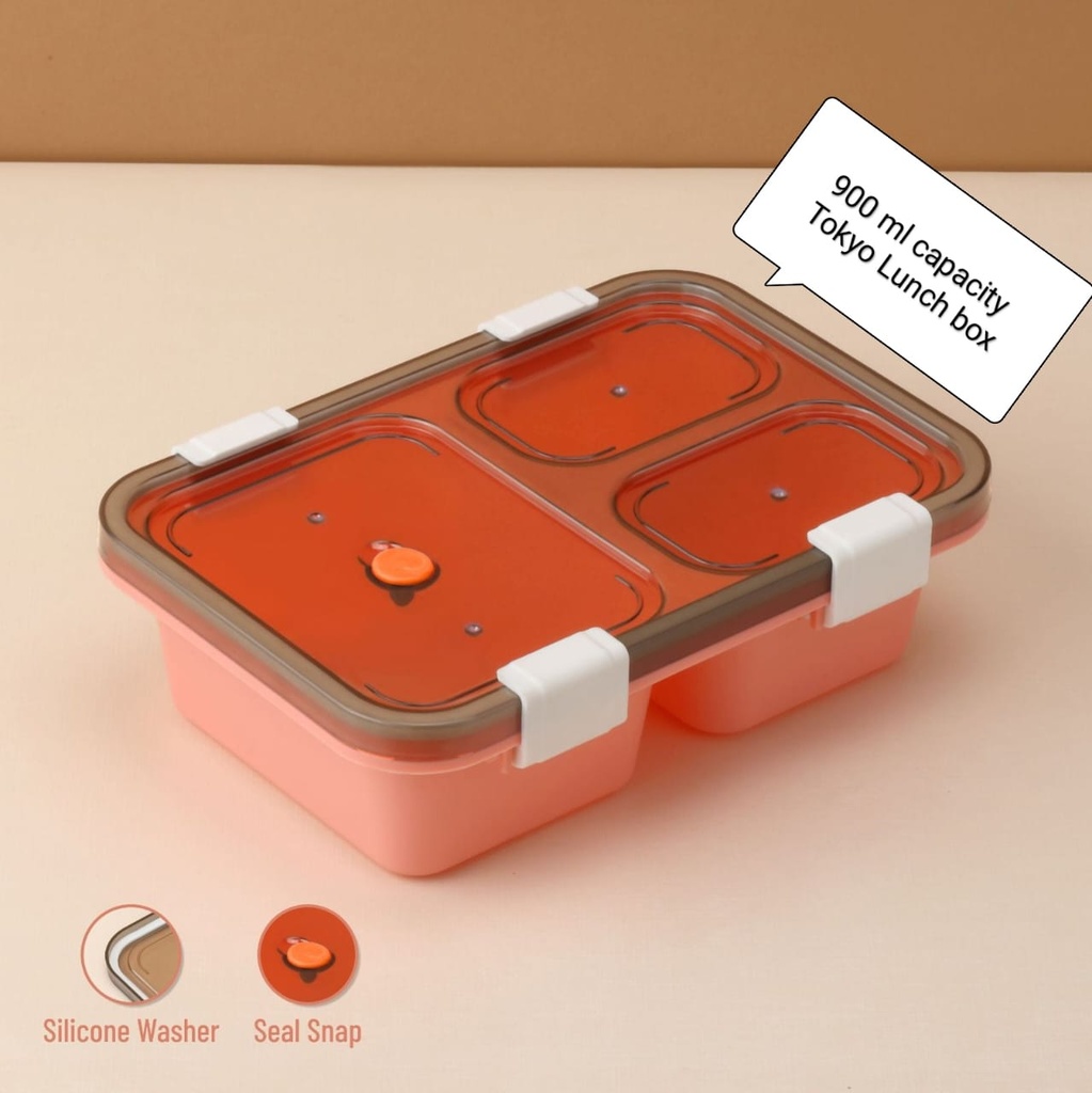 Tokyo Lunch Box - Regular 4 Lock