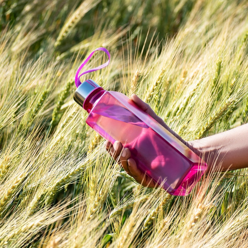 Square Steel Cap Bottle 