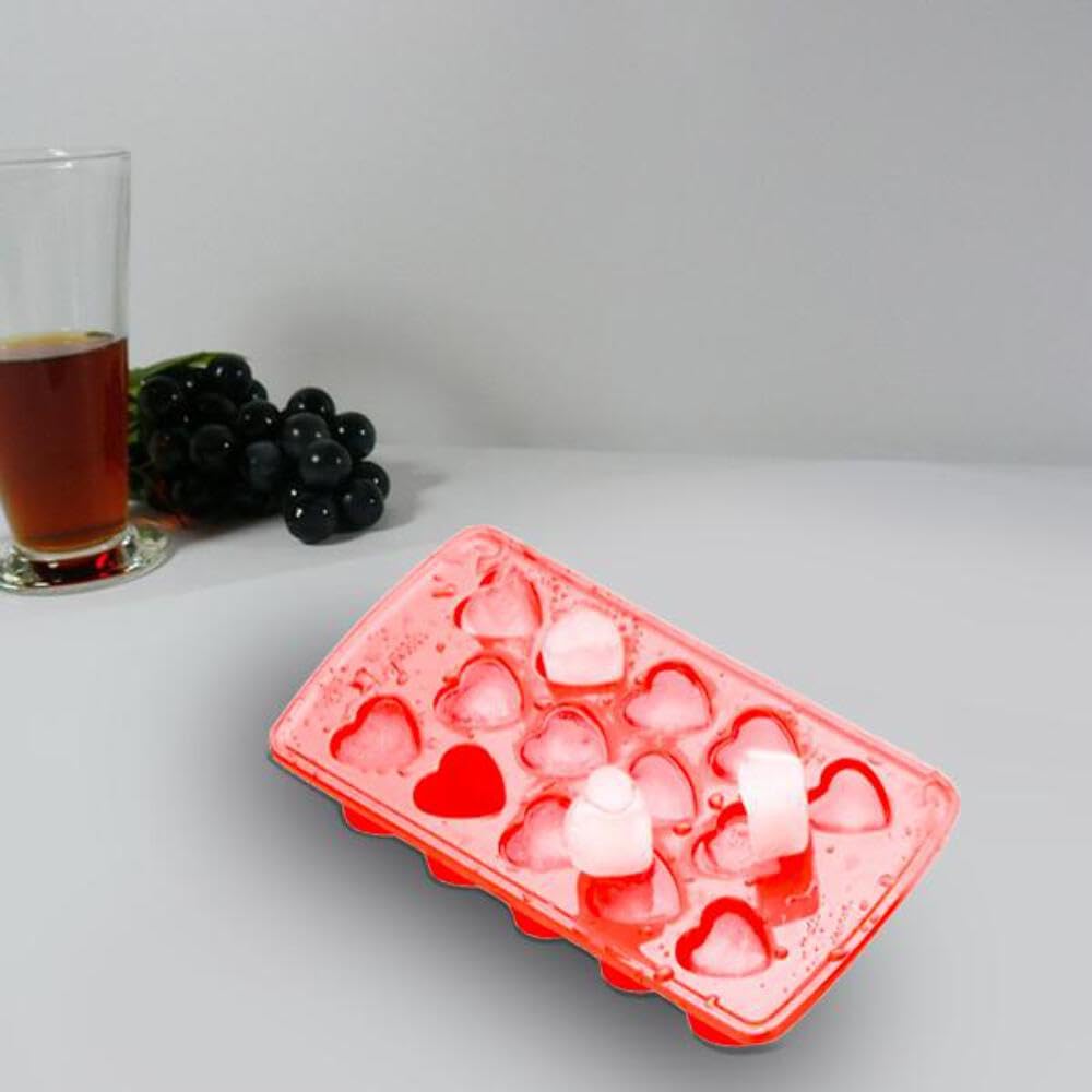 Heart Ice Cube Tray (Pack of 3)