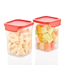 Dolphin Square Container 1100 ml - pack of 2