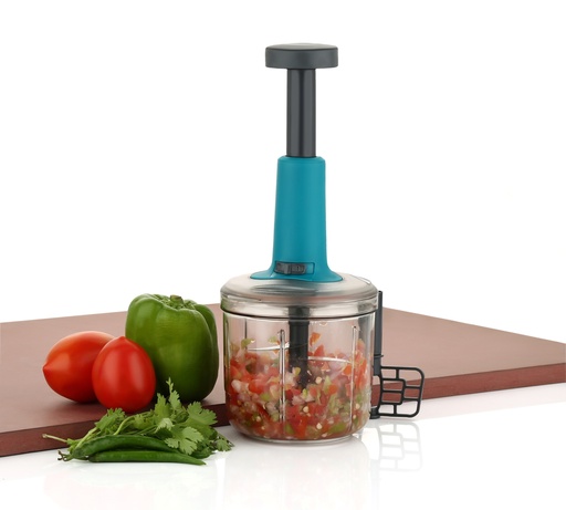 [KN-2] Round Push Chopper -1200ml 