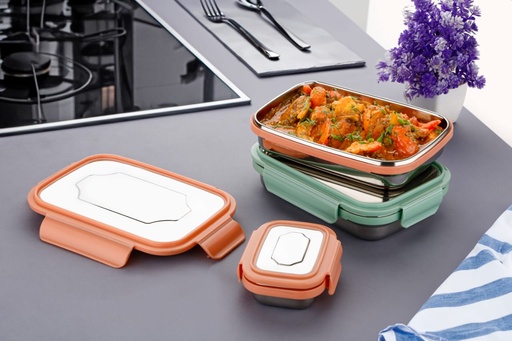 [KN-69] Elite Steel Insulated Lunch Box