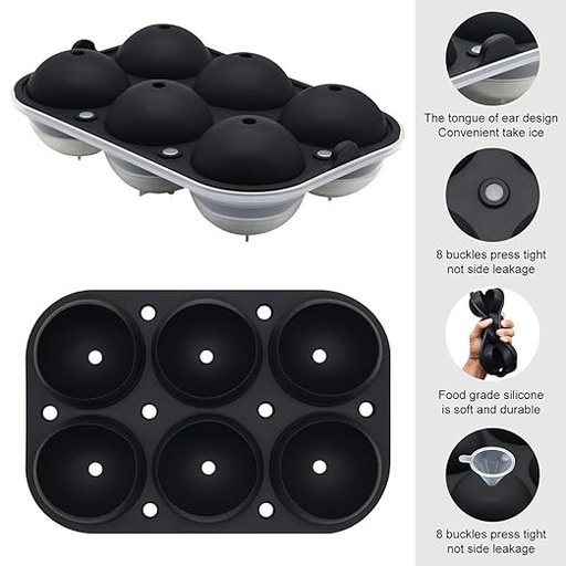 [KN-77] FrostSphere Pro With Plastic Ice Tray
