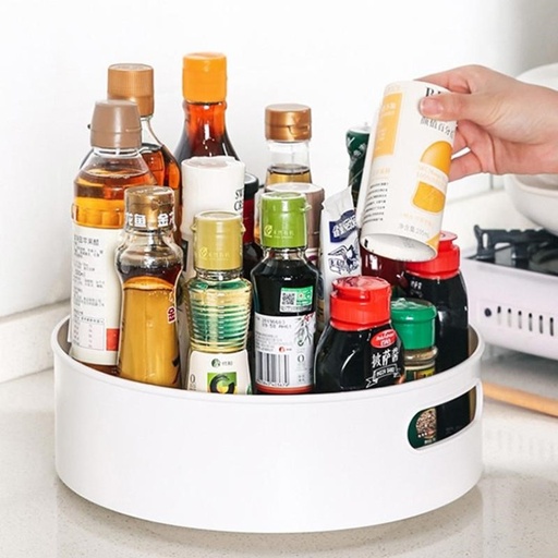 [KN-68] 360 Degree Rotationg Tray - Brown Box - Regular Quality