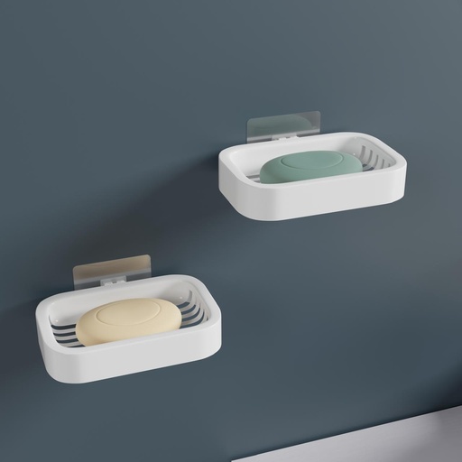 [KN-128] Plastic Soap Dish (Pack of 2)