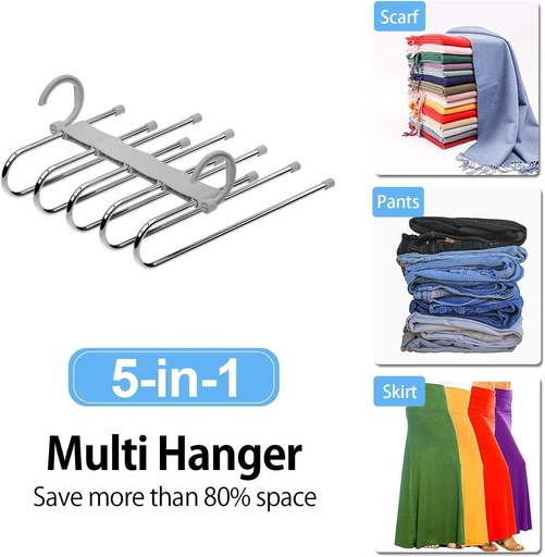 [KN-109] 5 IN 1 Hanger (Pack of 4)