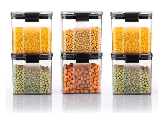 [KN-87] Air Tight Lock & Seal Container 700Ml (PACK OF 6)