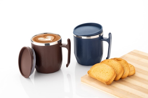 [KN-117] Coffee Mug With Lid n Ring