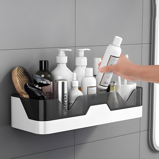 [KN-108] Tidy Bathroom Rack With Box