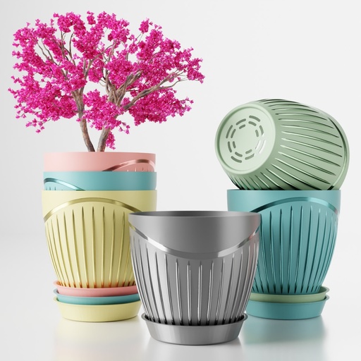 [KN-132] WL Flower Pot (Pack of 5)
