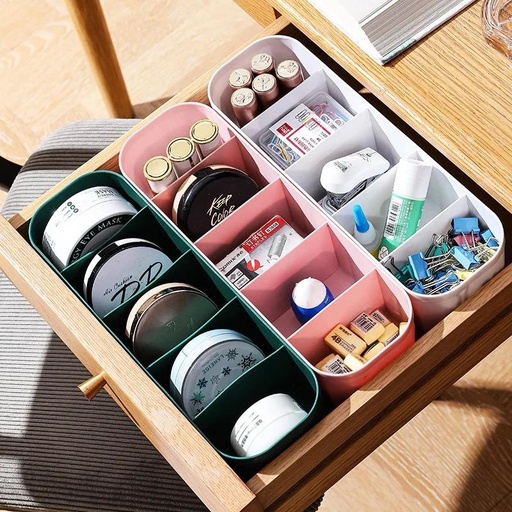 [KN_122] 5 Compartment Socks Organizer (Pack of 2) 