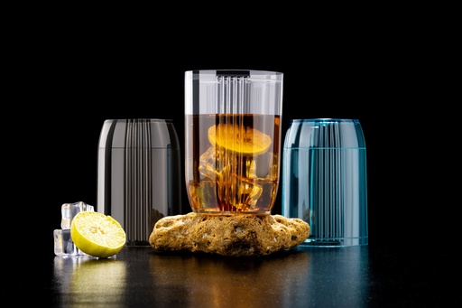 [KN-116] Strippy Water Glass (Pack of 6) 