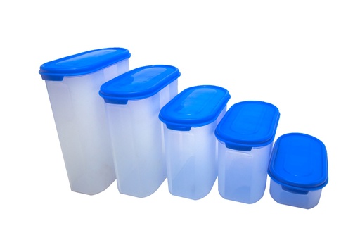 [KN-87] Oval Container - Pack Of 5