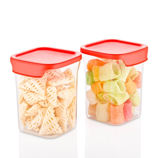 [KN-87] Dolphin Square Container 1100 ml - pack of 2